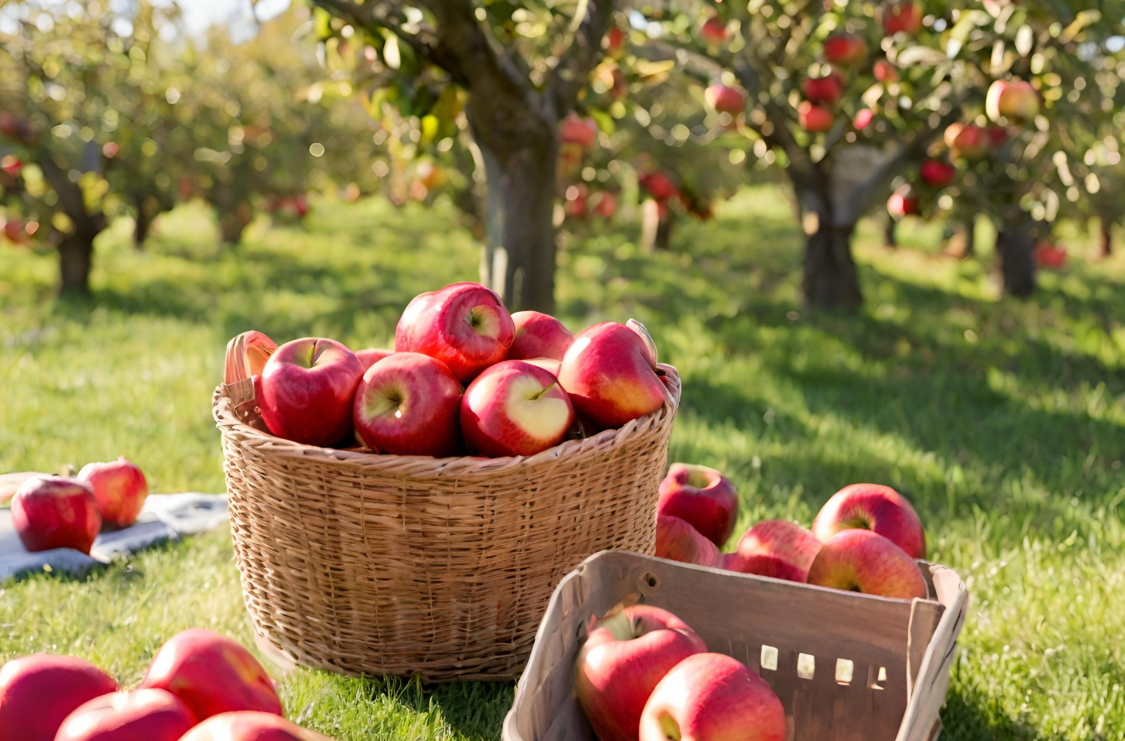 Pommes fraîchement cueillies pour la préparation du sirop de Papou – KVS Concept