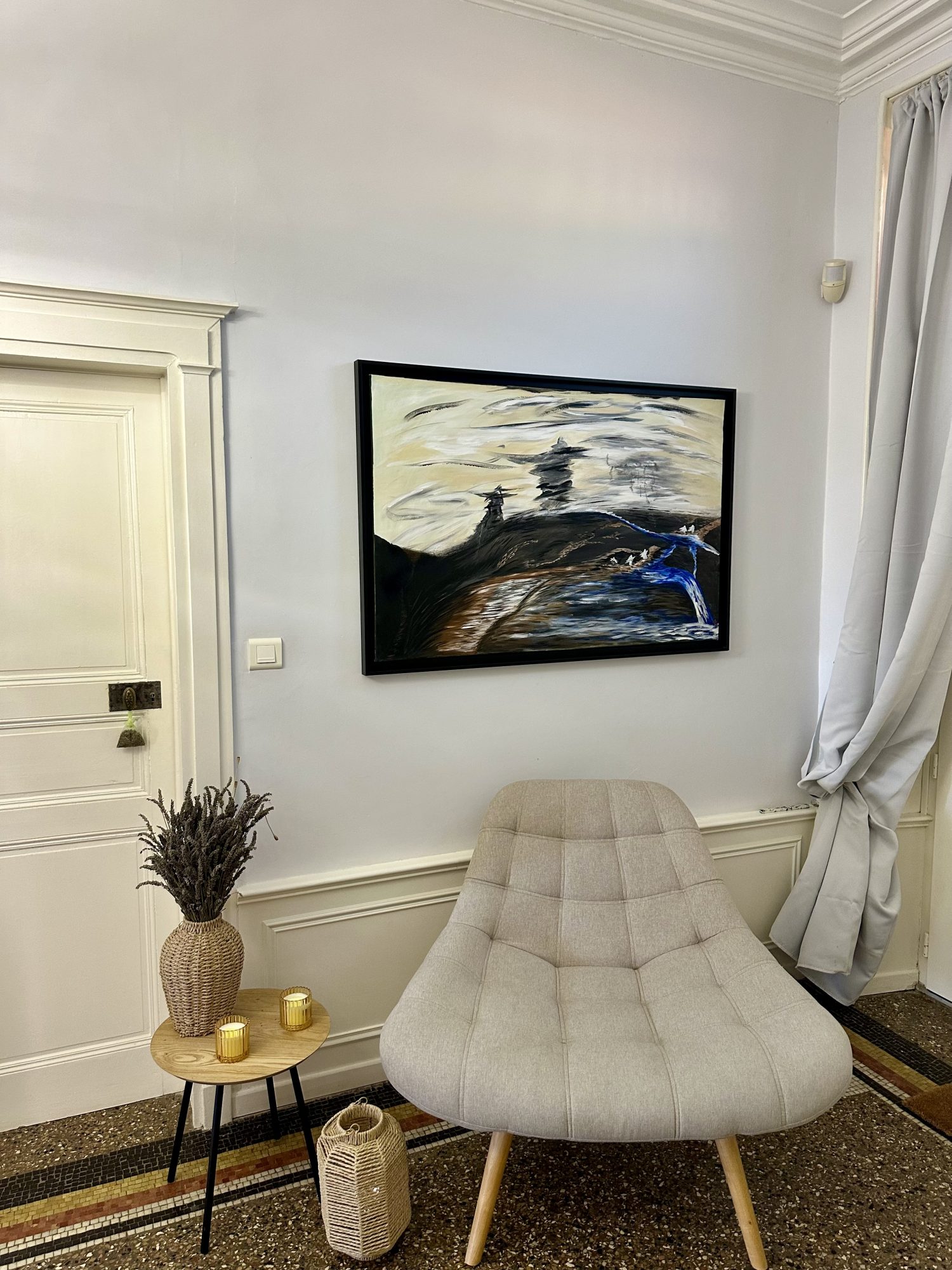 Mis en situation de l'oeuvre par Karine Vialenc