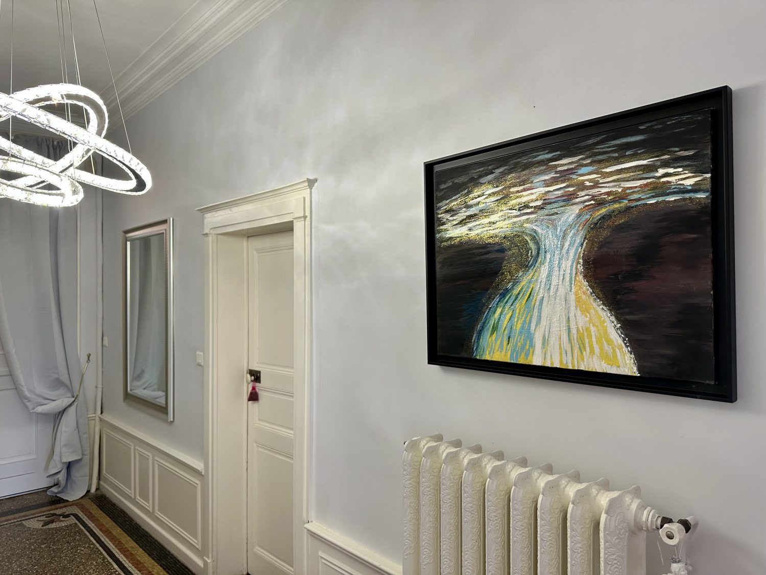 Mise en situation de l'oeuvre de Karine Vialenc