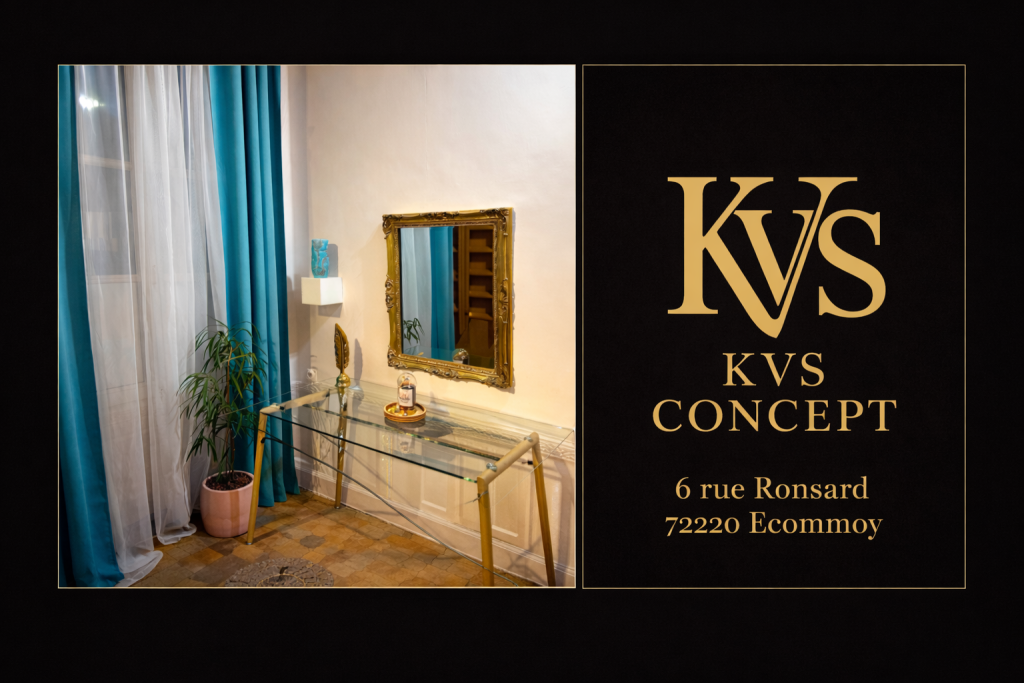 Le salon de coiffure "Le Salon" chez KVS Concept Ecommoy