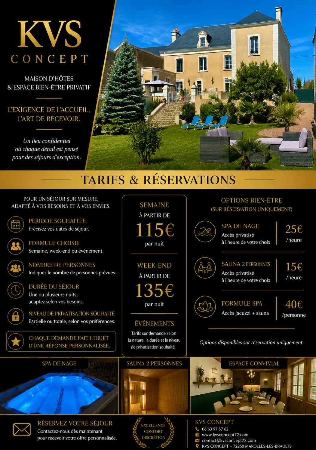 Tarifs KVS