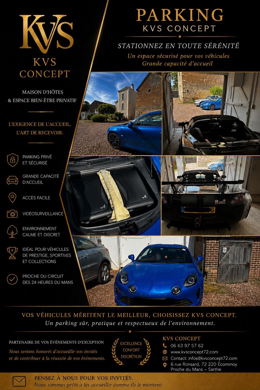 Parking sécurisé KVS concept